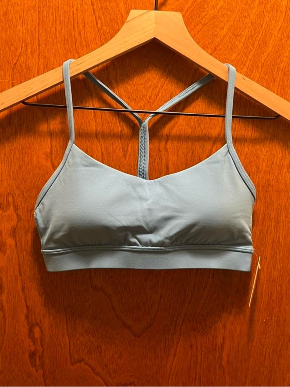 NWT Lululemon Flow Y Nulu Ocean Blue Bra